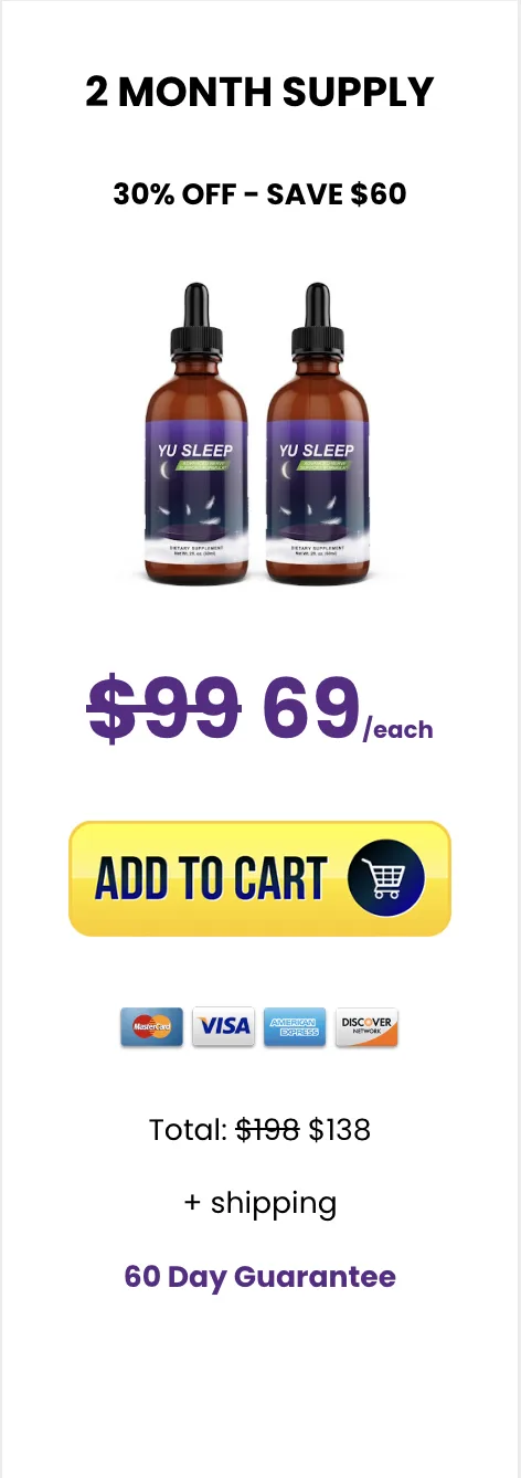 Buy Yu Sleep 2 month supply — natural sleep support drops